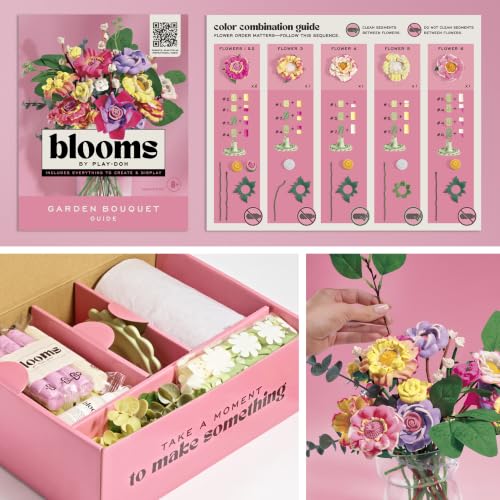 Play-Doh Blooms Garden Flower Bouquet Making Kit - style: Garden Flower Bouquet