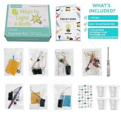 STEM Electric Circuit Kit for Kids Ages 8+,Educational Science Kit