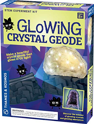 Geek & Co. Science Glowing Crystal Geode