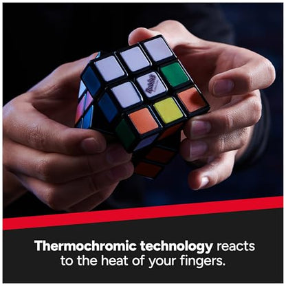 Rubik's Cube Phantom Heat-Activated Puzzle Cube & Brain Teaser Fidget Toy - style: Phantom 3x3