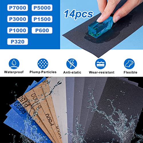 LET'S RESIN Resin Polishing Kit, 33-Piece Sanding and Finishing Tools - size: Resin Polishing Kit