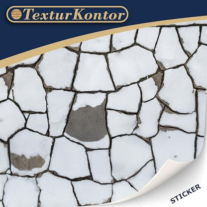 3 Sheets Self Adhesive Floor Tiles for Dollhouse 1:12 Scale (Winter Village Pavings) - style: Winter Village Pavings