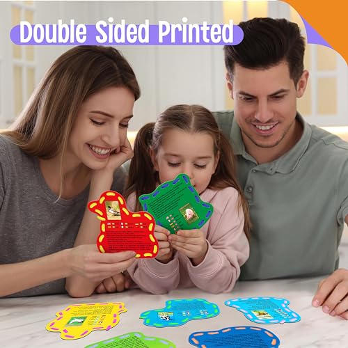 SpriteGru 9 PCS Kids Lacing Cards, 9 Double Sided Farm Animals Sewing Cards with 9 Colorful Laces, Educational & Learning Toys for Preschoolers, Kids Ages 3+ - color: Farm Animals