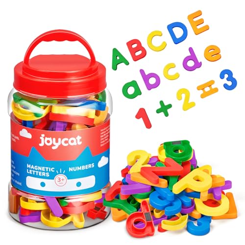 JoyCat Magnetic Letters Numbers Alphabet ABC 123 Fridge Magnets, 104 Pcs - style: 104PCS
