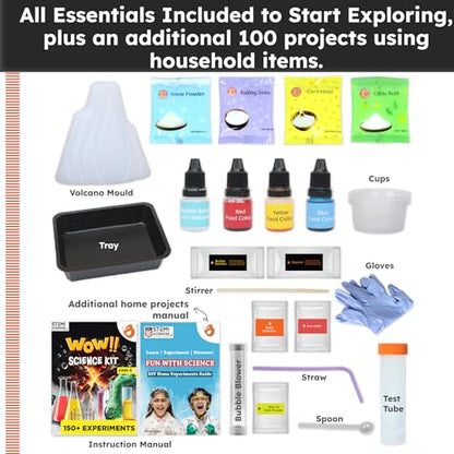 Butterfly EduFields Science Kits for Kids Ages 8-12 8-14 | 150+ Experiments - style: Science Kit for 8-15