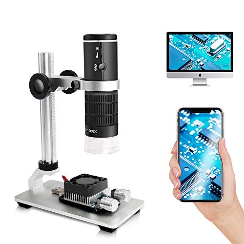 WiFi Digital Microscope for iPhone Android Phone and Mac Windows PC