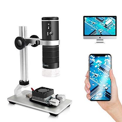 WiFi Digital Microscope for iPhone Android Phone and Mac Windows PC