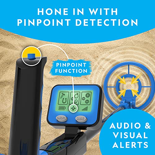 National Geographic Metal Detector for Kids with Pinpoint Function