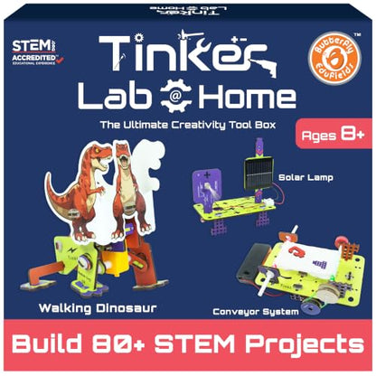 Butterfly EduFields 70+ STEM Robotic Projects Kit for Kids Age 8-10-12-14 - style: 70+ Tinker Lab Kit