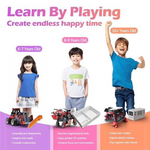 Apitor Robot B 8-in-1 Monster Truck Building Kit STEM Toys for Kids 6-12 - style: Robot B