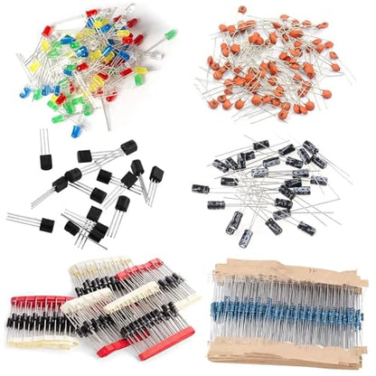 1500Pcs Electronics Component Assortment Kit