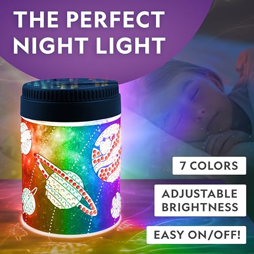 National Geographic Solar System Diamond Painting Space Night Light Kit