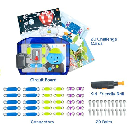 Educational Insights Design & Drill Adventure Circuits STEM Kit for Kids