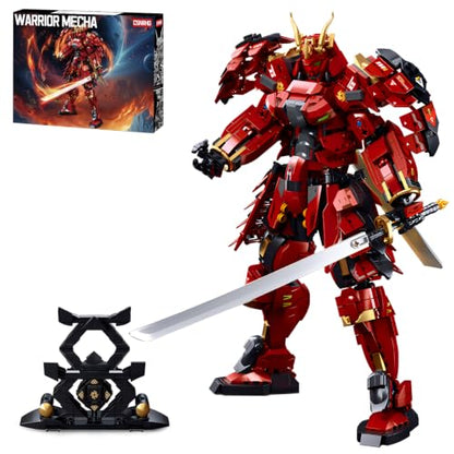 CSNRHG Double Knife Flow Samurai mech Robot Model Building Blocks Toy Set - color: Double Knife Flow