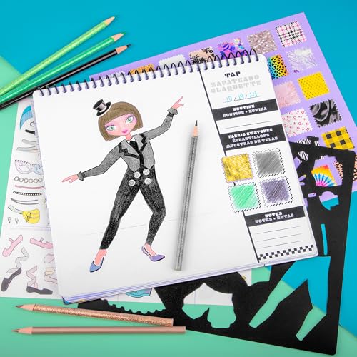 Fashion Angels I Just Wanna Dance Fashion Sketch Set - color: I Just Wanna Dance