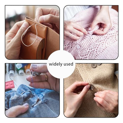 BAGERLA Upholstery Repair Sewing Kit Heavy Duty Sewing Kit with Awl Tools, Seam Ripper, Hand Stitching Needles, Upholstery Thread, Leather Craft Tool for Shoes Sofa Tent Carpet Craft DIY
