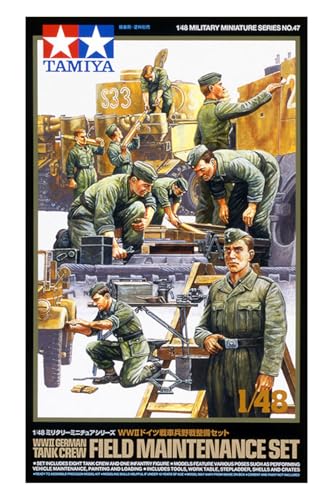 Tamiya Models Tank Crew Field Maintenance Set