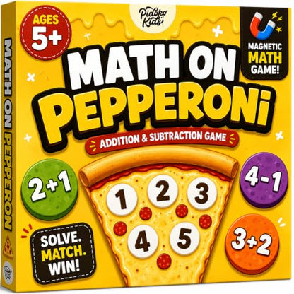 Addition & Subtraction Math Board Game Kindergarten Math Games for Kids 5-7 - size: Addition & Subtraction