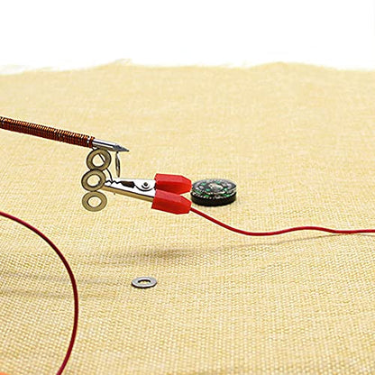 E-outstanding 1 Set Physics Experiment Homemade Electromagnet Experiment DIY kit for Physical and Science Project - size: Small