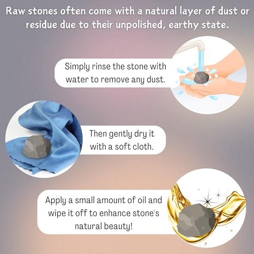 Amazing Gemstone Crystals for Mood Lifting Manifestation, Set of 6 Labradorite, Amazonite, Mariyam Jasper, Rose Quartz, Black Tourmaline and Lace Agate Healing Crystals and Stones - color: Mood Lifting
