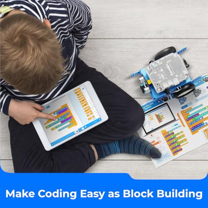 Makeblock mBot Arduino Robot Kit with Scratch Coding Box for Kids Ages 8-12 - size: mBot Coding Box