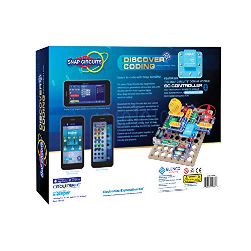 Snap Circuits Discover Coding STEM Coding Toy for Kids Ages 8+
