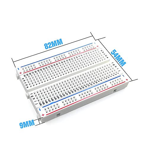 MCIGICM 400 Points Solderless Breadboard, 4 Pcs