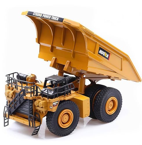 Gemini&Genius Small‑Size Dump Truck Toy for Kids, Construction Vehicle Toy - color: 1:60 Dump Truck
