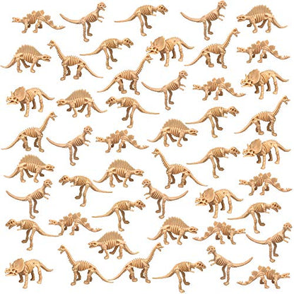 48PCS Dinosaur Fossil Skeleton Dinosaur Skeleton Toys Dino Sand Dig Party Favor Decorations