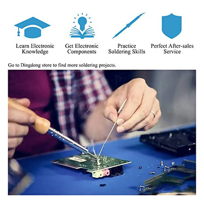 ISolderStore Electronic DIY Kits 16 Music Box Soldering Practice Kit DIY Soldering Project for Teens Kids Adults Thanksgiving Xmas Gift
