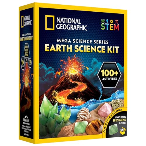 National Geographic Earth Science Kit with 100+ Activities for Kids 8-12 - style: Earth Science