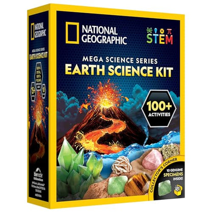 National Geographic Earth Science Kit with 100+ Activities for Kids 8-12 - style: Earth Science