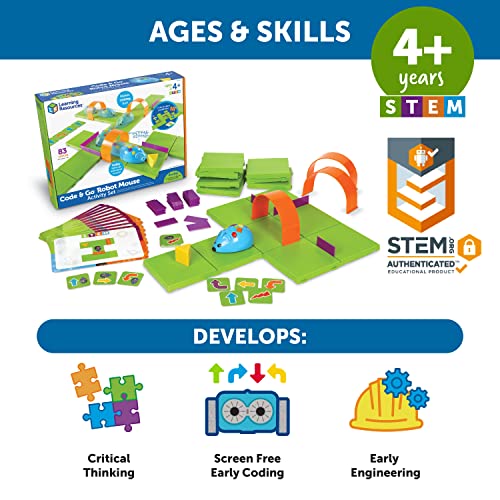 Learning Resources Code & Go Robot Mouse Activity Set