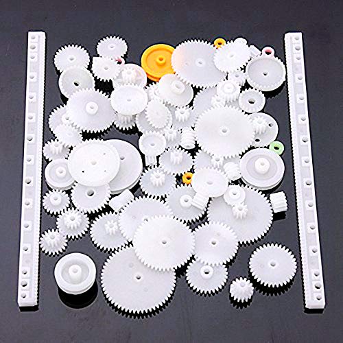 75 Type Plastic Crown Gear Single Double Reduction Gear Worm Gear (Original Version)