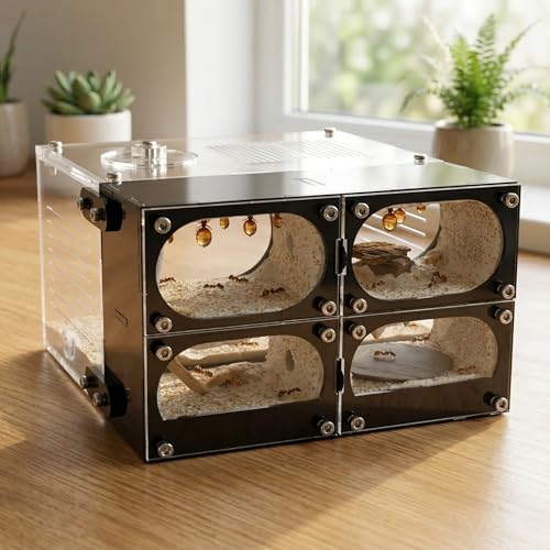 Strata Series - QuadCave Ant Nest with Starter kit - size: QuadCave
