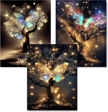 WUDWL 3 Pack Diamond Art Kits for Adults Diamond Painting Kits for Aduls - color: Q-055