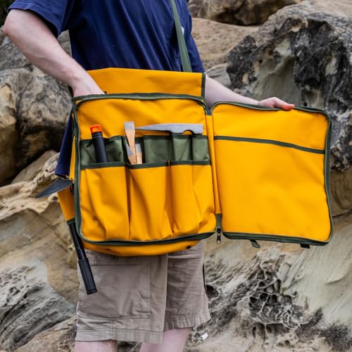 ASR Outdoor 38pc Deluxe Geology Rock Hounding Kit with Mining Tools and Carry Bag - size: 38pc
