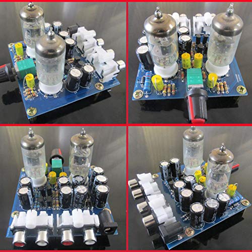 PCB Board DIY kit Vacuum Electron Tube DIY Tube Amplifier kit Tube Amplifier kit Valve Preamp Amplifier Board Tube Headphone Amplifier Kit Headphone Amp Parts Musical Fidelity Kit DC12V