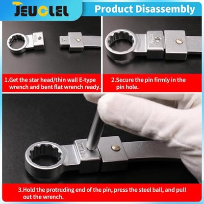 10PCS Auxiliary Idler Belt Tensioner Pulley Removal Tool Kit - color: 10pcs Universal Auxiliary Idler Belt Tensioner Pulley Removal Tool Kit