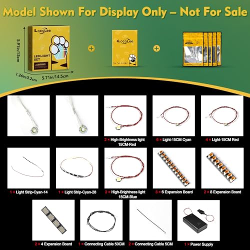 LocoLee Light kit Compatible with Lego 11389 Project Hail Mary - Not Actual Model Only Lights, LED Lighting Compatible with Lego Icons Hail Mary (Standard Version) - style: Standard Version
