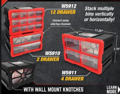 Performance Tool W5910 2-Drawer Interlocking