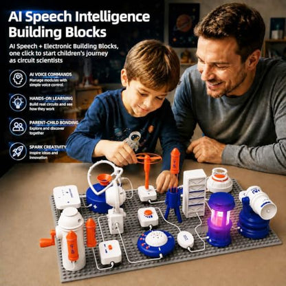 STEM Science Kit for Kids, Electronics Circuit Exploration Toy, 66 PCS - size: Extra Large - 1200+ Projects