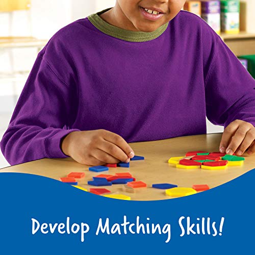 Learning Resources Plastic Pattern Blocks