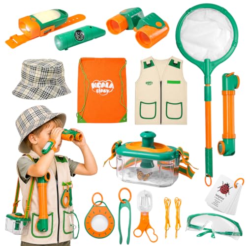 NAUGHTY PANDA Kids Explorer Kit, 28 Pcs Bug Catching Kit