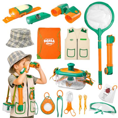 NAUGHTY PANDA Kids Explorer Kit, 28 Pcs Bug Catching Kit