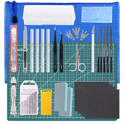 27Pcs Modeler Basic Tools Craft Set Hobby Building Tools Kit for Assembling Miniatures Mecha Car Model Building