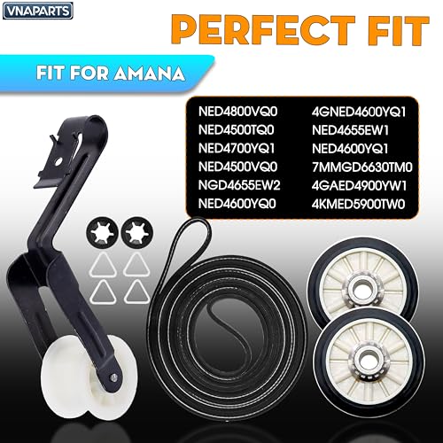 For Amana NED4600YQ0 NED4800VQ0 NED4500TQ0 NED4700YQ1 Dryer Repair Kit