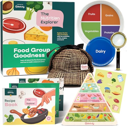Baketivity Nutrition Explorer Kit STEM Learning Birthday Gifts for Kids - color: 1-nutrition Explorer