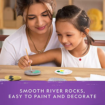 National Geographic Rock Painting Arts and Crafts Activity Kit for Kids - style: Animal Fun
