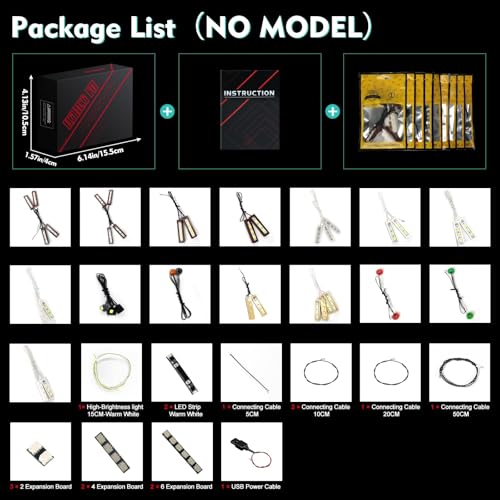 LocoLee Light kit Compatible with Lego 21356 River Steamboat - No Model Only Light, LED Lighting Accessories Compatible with Lego 21356 Canal Steamers Building Set (Standard Version) - style: Standard Version